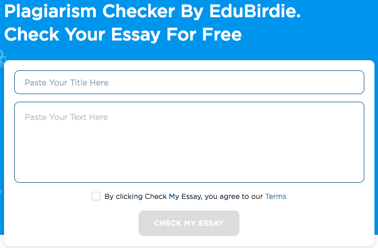 Plagiarism Checker