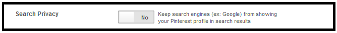 search privacy