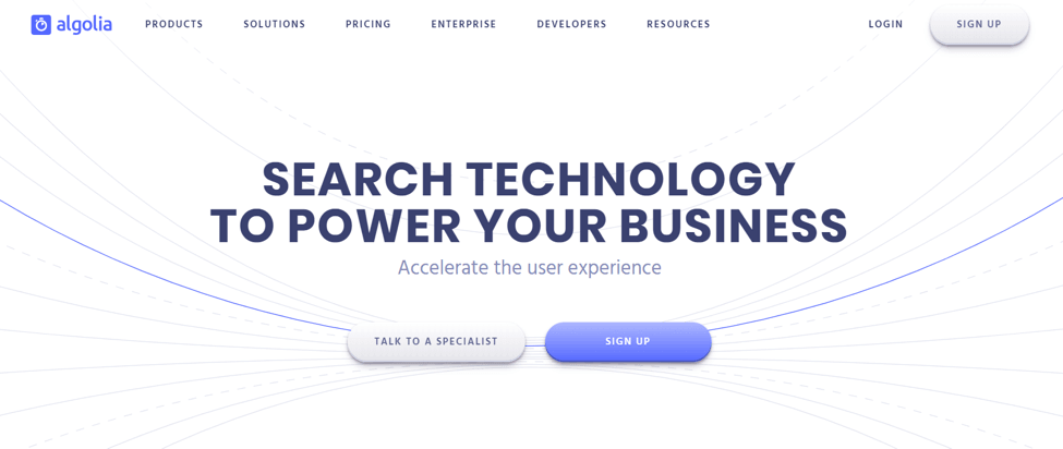 Search by Algolia
