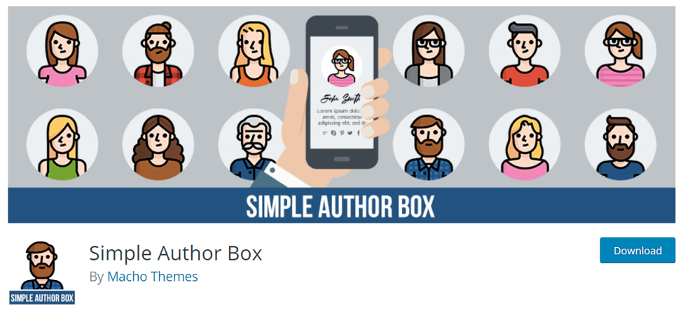 Simple Author Box