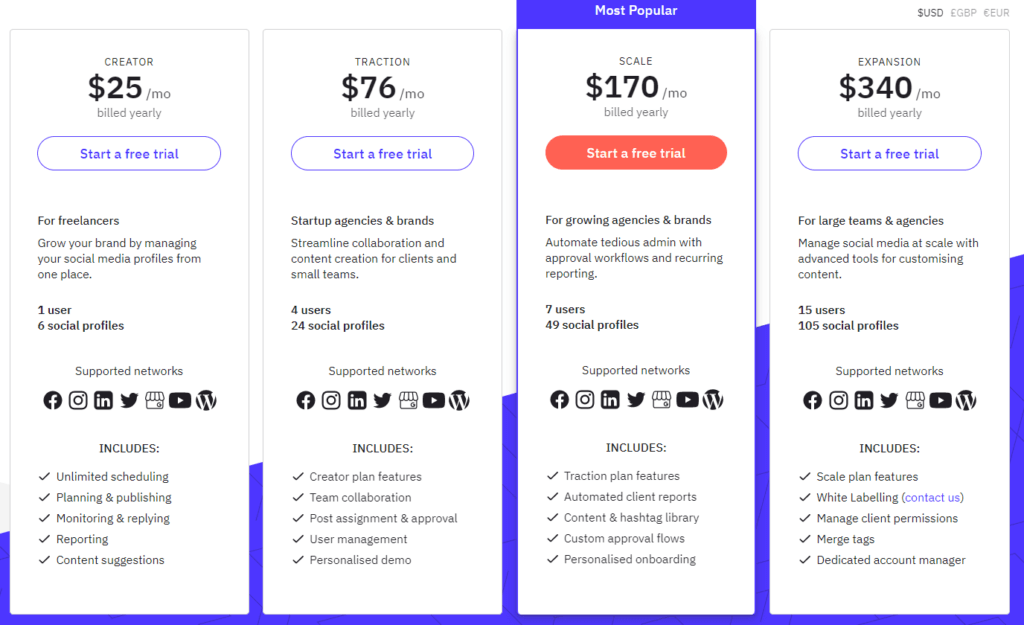 sendible-pricing-